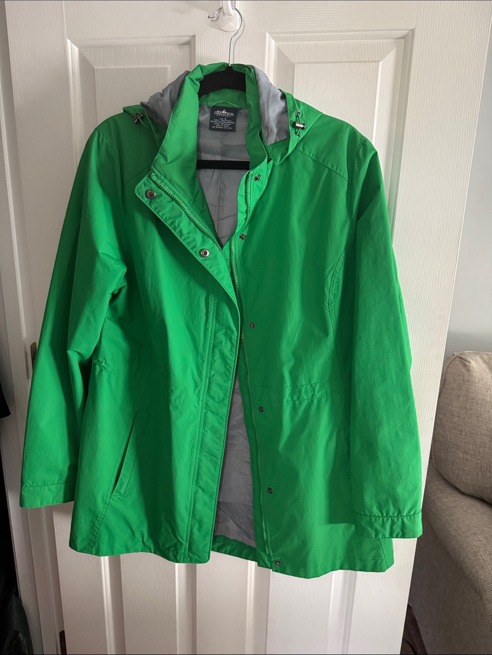 Charles River Apparel Bright Green Women's Trench Coat